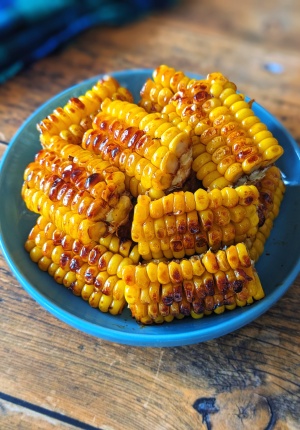 王道の味！焼きとうもろこし
